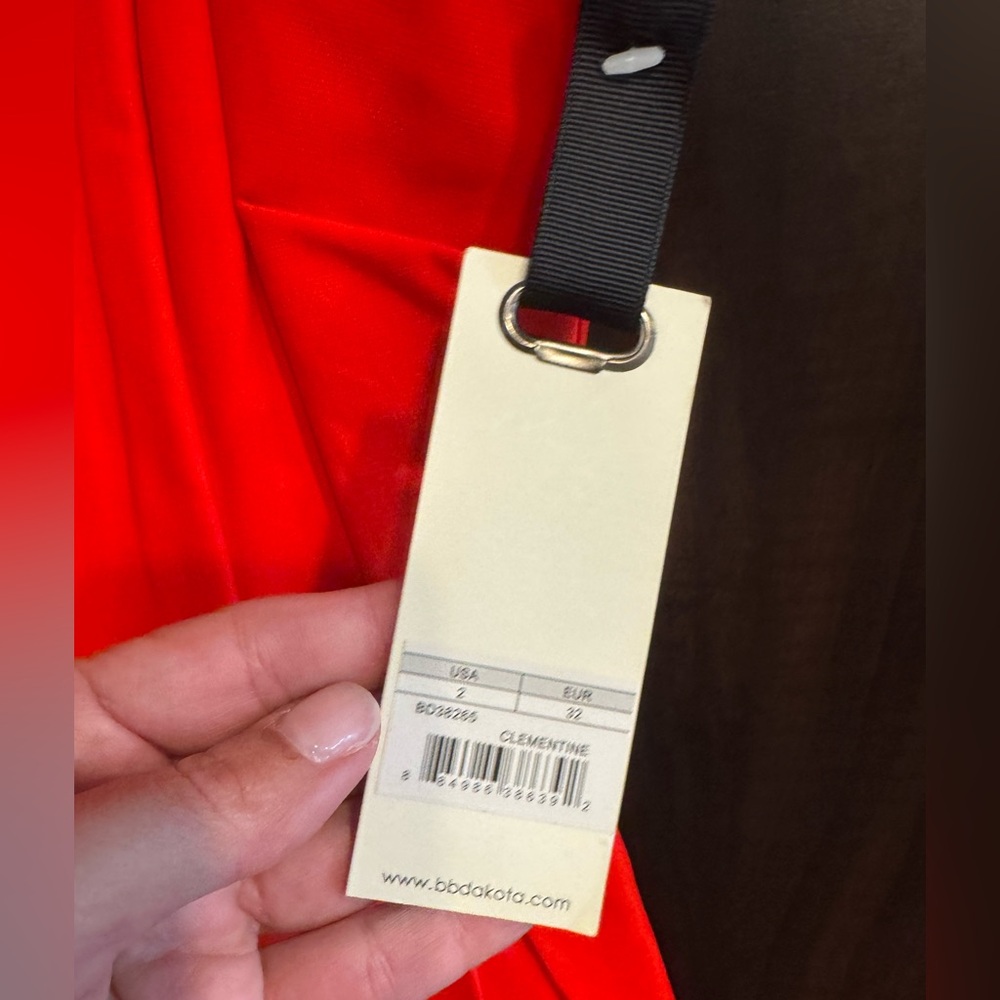BB Dakota Vibrant Red Dress